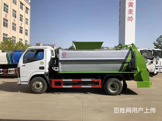 东风绿牌小型垃圾车清运车垃圾转运车 可分期可送车上门全国上户 - 图片 6